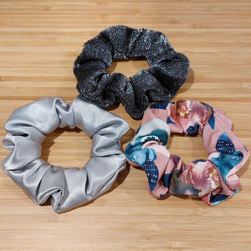 Homemade Glam Scrunchie 3-Pack